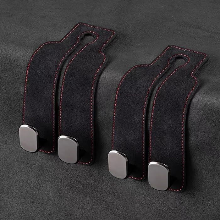 2 Pack Car Hooks for Headrest, Headrest Hooks Car Purse Hook Car Seat Back Storage Hook Premium L... | Amazon (US)