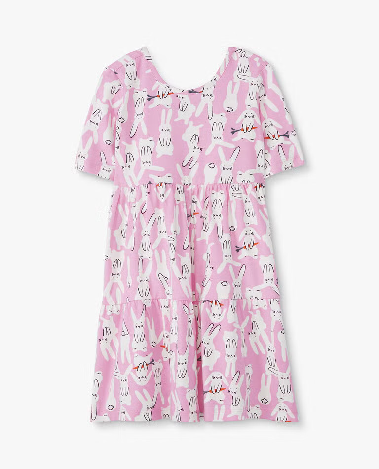 Tiered Skater Dress | Hanna Andersson