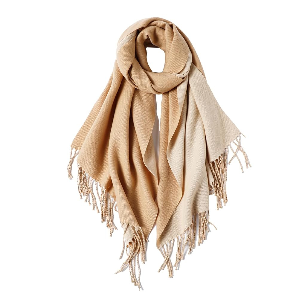 maamgic Womens Scarf Large Pashmina Shawls and Wraps Light Blanket Scarf for Evening Dress Warm D... | Amazon (US)