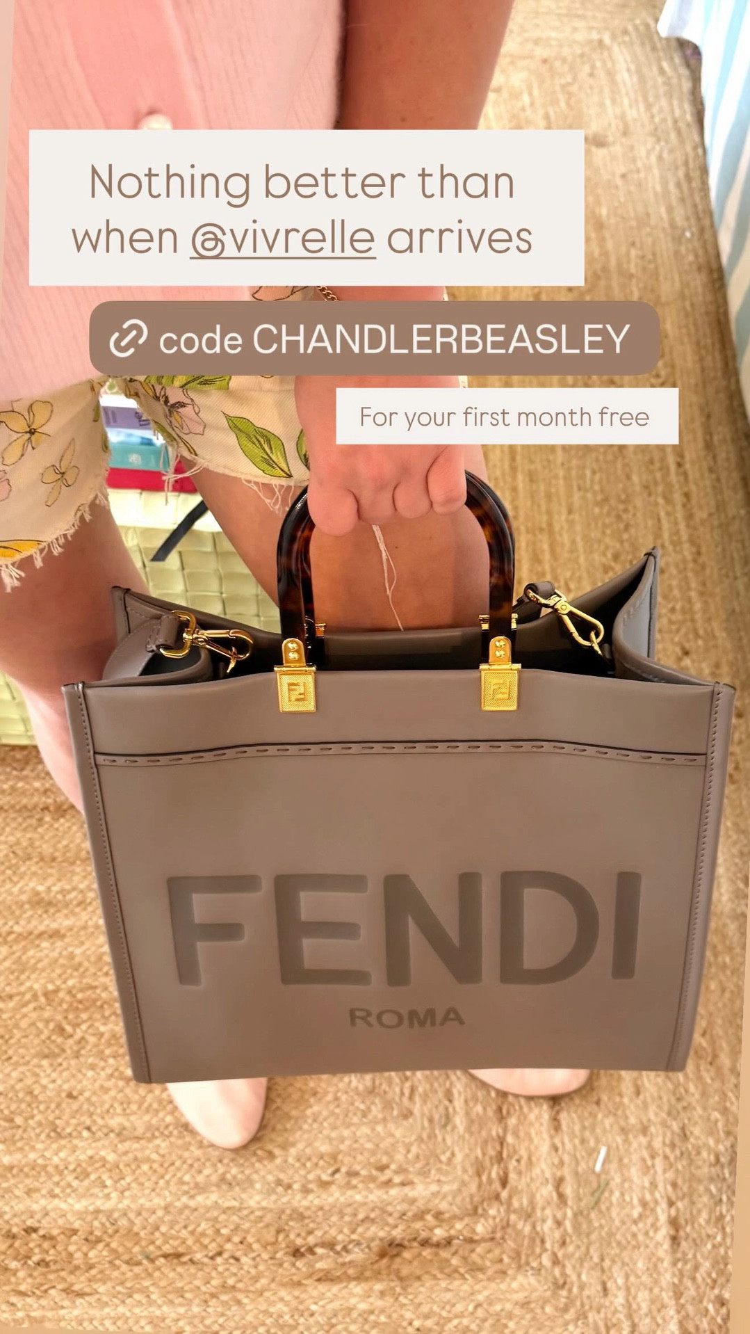 Nothing better than when @vivrelle arrives  For your first month free