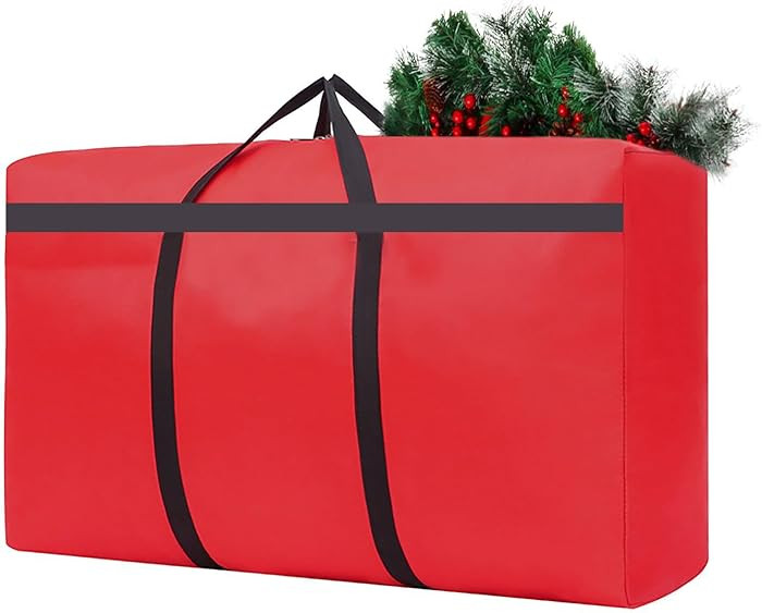 Small Christmas Tree Storage Bag 4Ft/5Ft Heavy Duty Reusable 600D Oxford Fabric Xmas Tree Bag/Con... | Amazon (US)