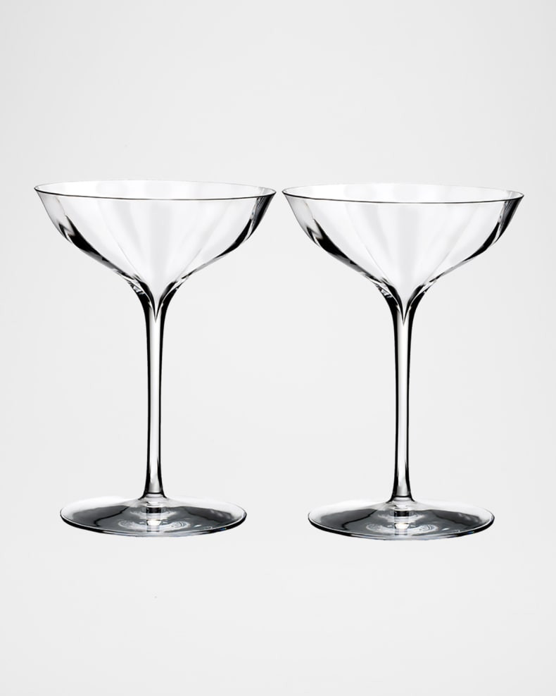 Waterford Crystal Elegance Optic Belle Coupe, Set of 2 | Neiman Marcus
