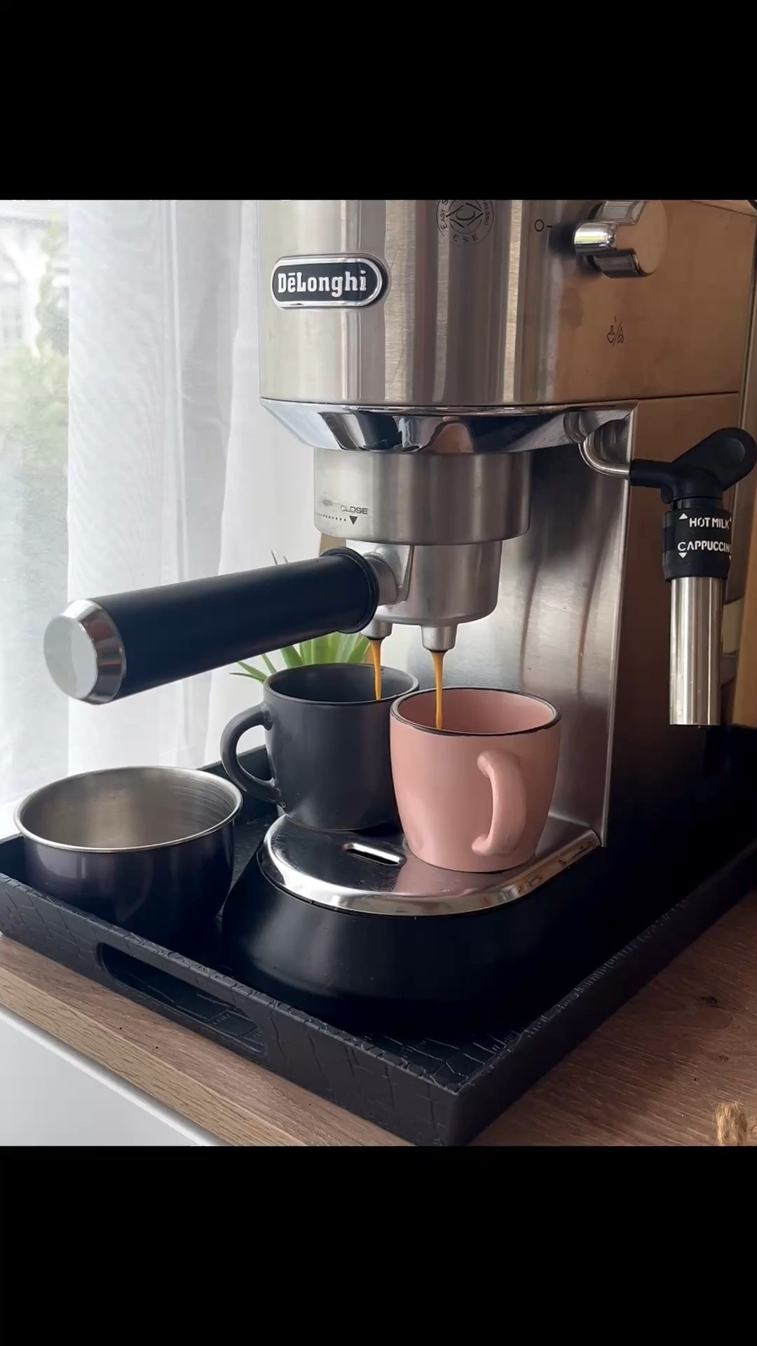 A slow morning starts here. ☕️🤍

There’s something about watching fresh espresso pour into two tiny cups that instantly makes the morning feel calmer.

Sharing one of my favorite little rituals—and the coffee essentials I use every day.

#LTKcanada #LTKhome