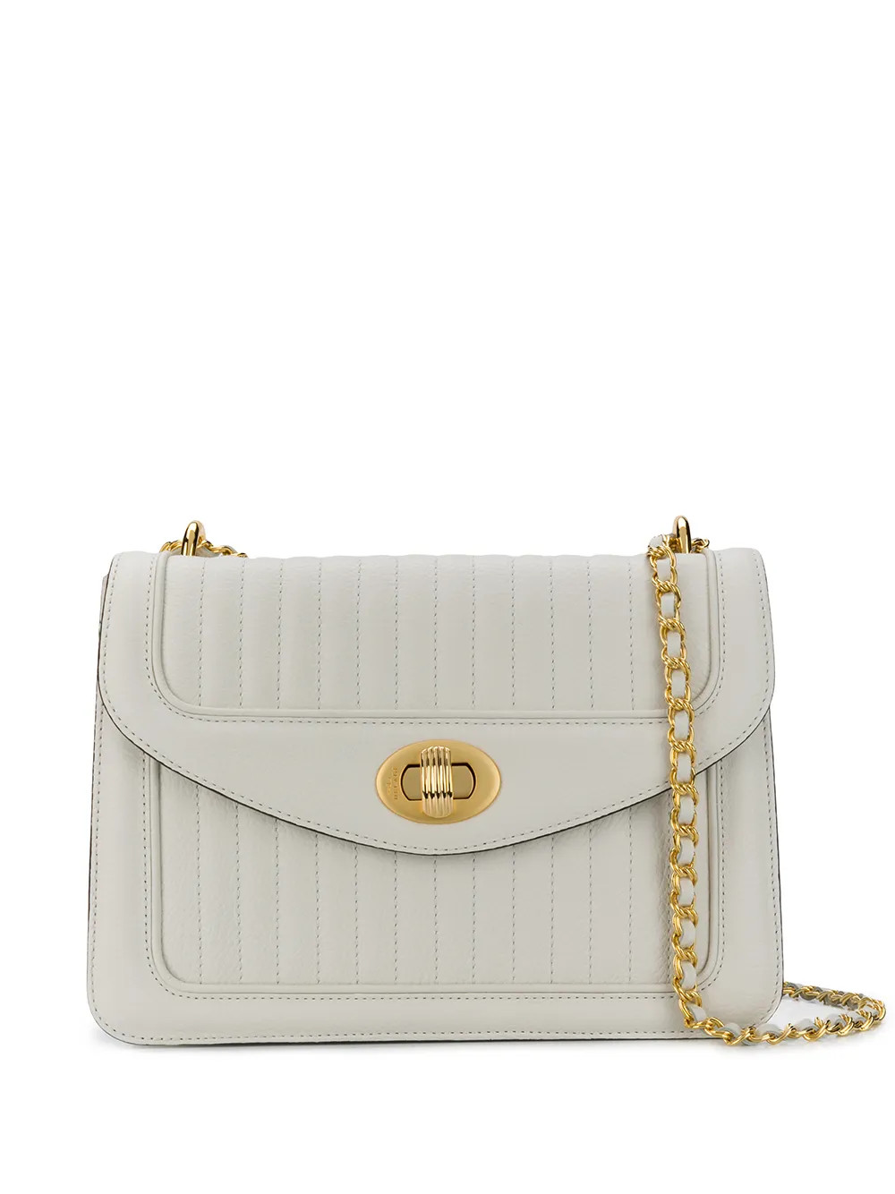 The DetailsConsciousDELAGEGinette PM crossbody bagWhite leather Ginette PM crossbody bag from DEL... | Farfetch Global