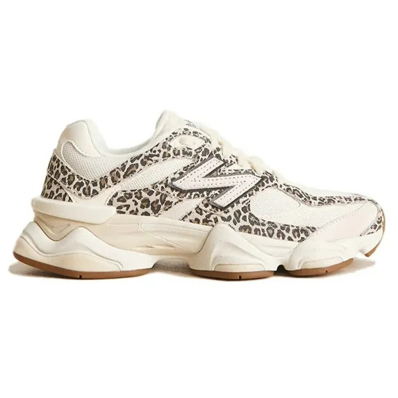 New Balance 9060 Leopard Print Beige | Walmart (US)