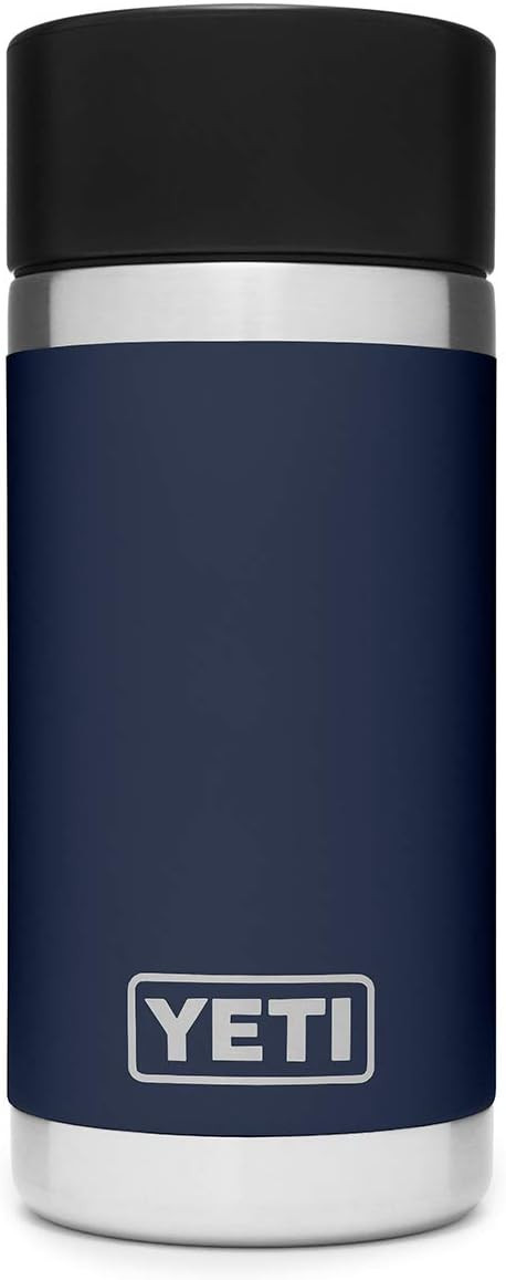 YETI Rambler 12 oz Bottle, Stainless Steel, Vacuum Insulated, with Hot Shot Cap | Amazon (US)