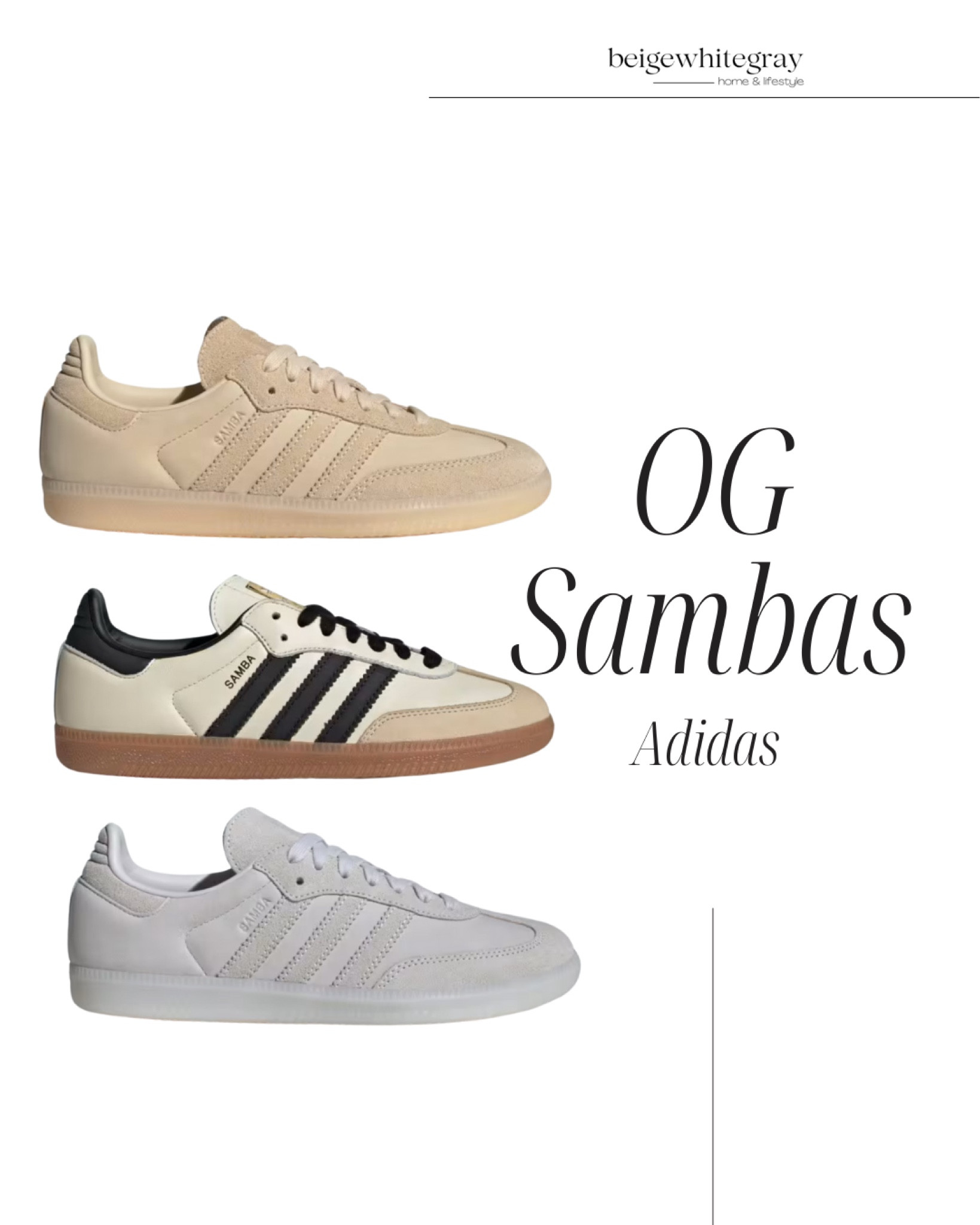New and now Adidas Sambas 

#LTKShoeCrush #LTKGiftGuide