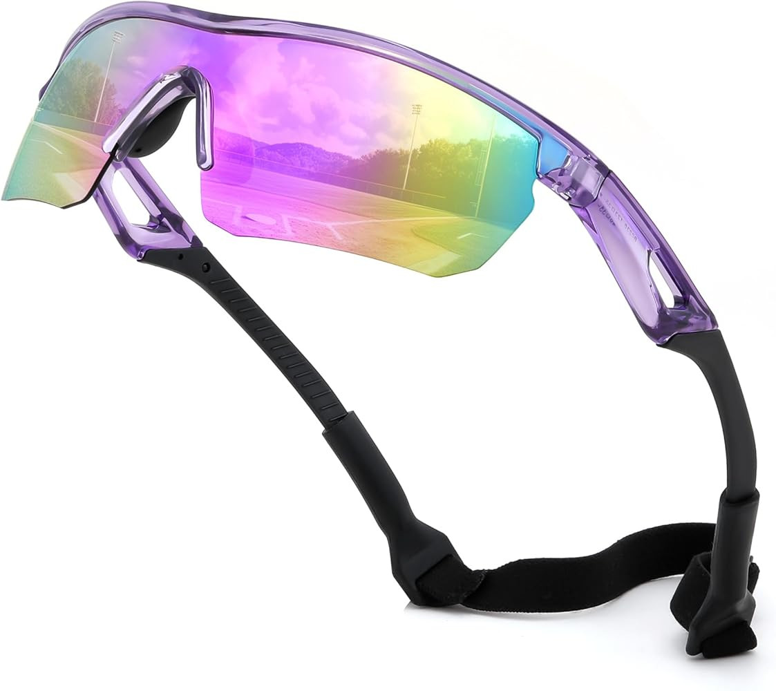 FEISEDY Polarized Kids Baseball Sunglasses Youth Sports Cycling Shades Lightweight Frame UV400 Bo... | Amazon (US)