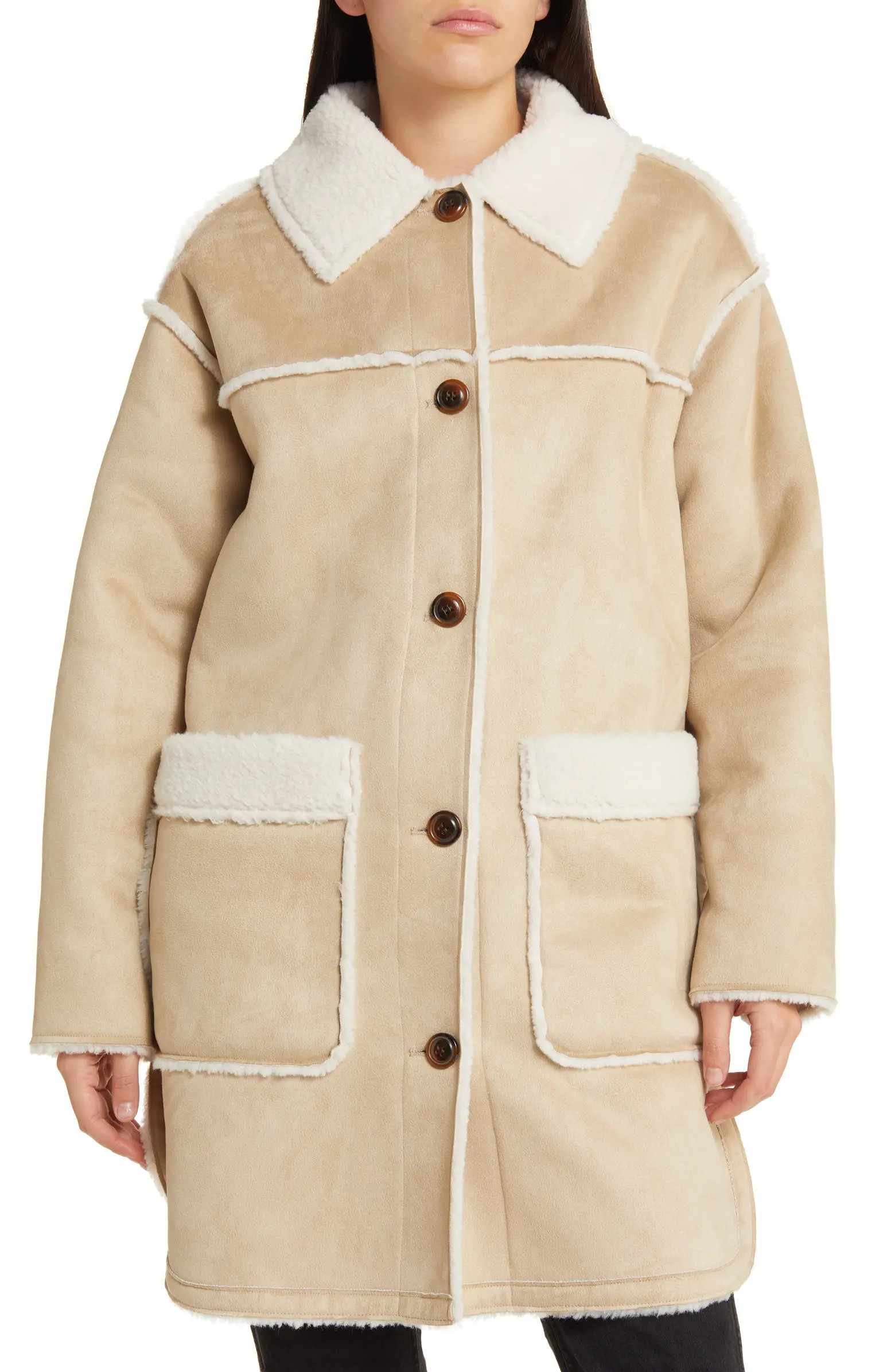 Takara Fleece Coat | Nordstrom