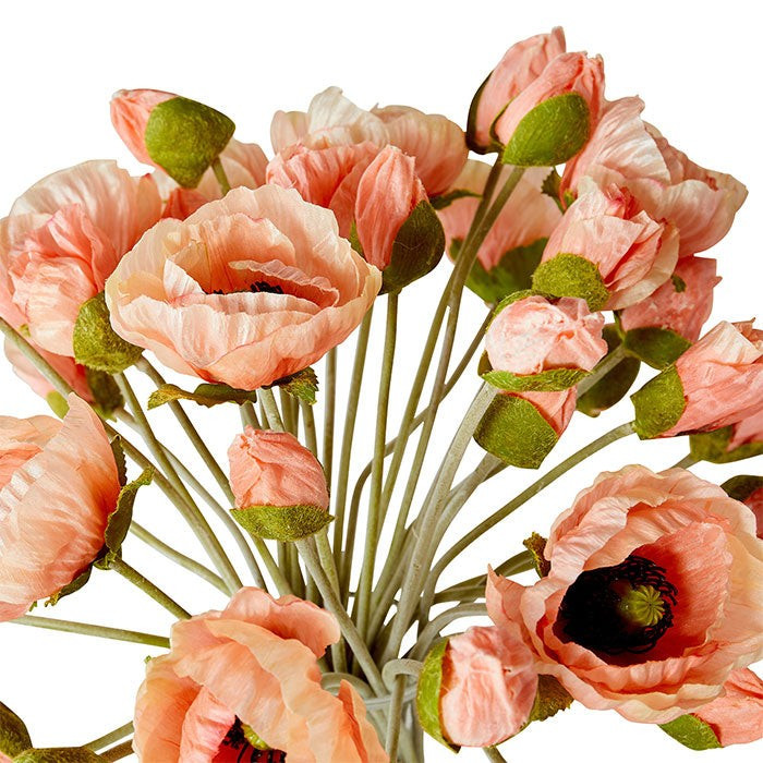 Faux Poppy Bouquet | Caitlin Wilson Design