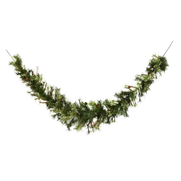 Vickerman 6' Mixed Country Pine Artificial Christmas Garland | Target