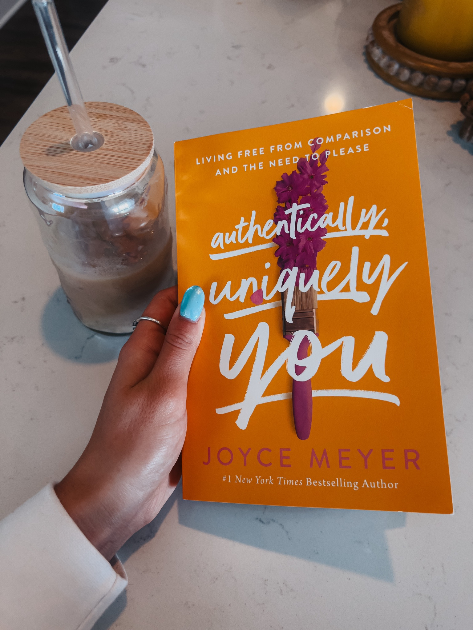 a friend recently bought me this book and i absolutely love it!! it is teaching me how to truly love myself the way that God loves me!☺️📚💖