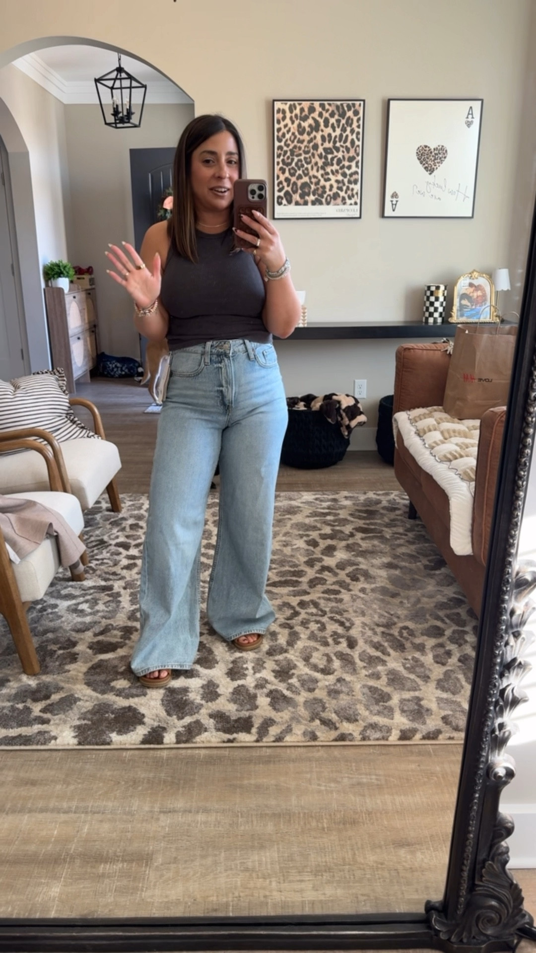 H&M Denim in size 6 & small in tank

#LTKPetite #LTKFindsUnder50 #LTKSaleAlert