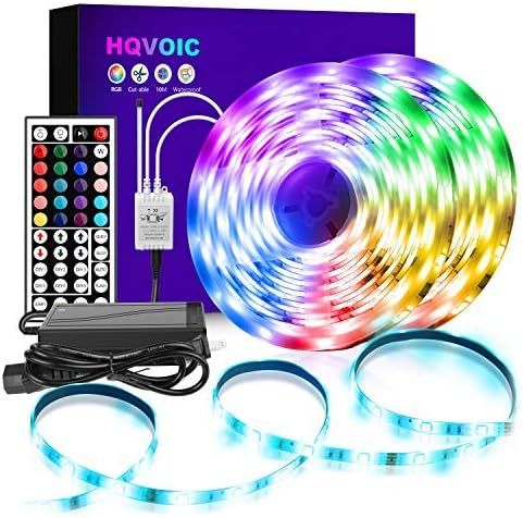Led Strip Lights, 32.8FT RGB Flexible LED Lights Color Changing 5050 Waterproof LED Light Strip f... | Amazon (US)
