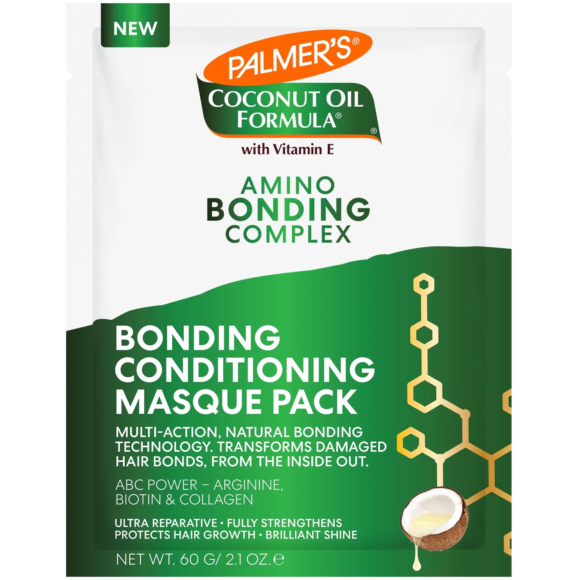 Palmer's Coconut Oil Formula​ Bonding Pack​, 2.1 fl. oz. | Walmart (US)