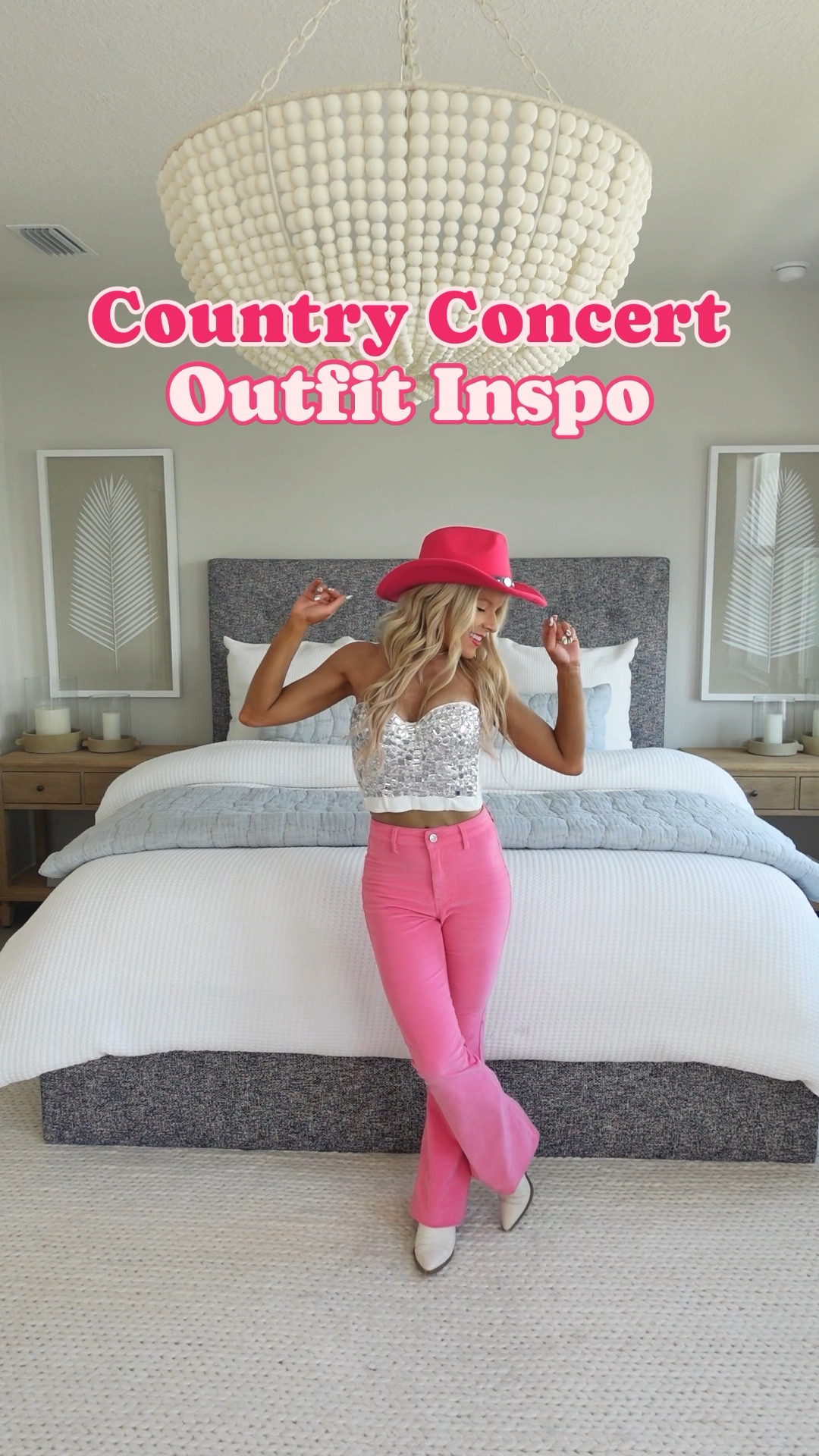 Country Concert Outfit 🤠🎶
Use code: SNAPHAPPY for 20% OFF everything from @willowchicboutique 

This western look is perfect for your next country music festival, Nashville trip, or bachelorette party! 💖🐮👢

The rhinestone corset top has removable and adjustable straps. The size 0 pink corduroy flare pants fit my waist (24) perfectly but I did need to hem the length. (I’m 5’1.5”).

Country concert outfit, western fashion, concert outfit, western style, rodeo outfit, cowgirl outfit, cowboy boots, bachelorette party outfit, Nashville style, Texas outfit, sequin top, country girl, Austin Texas, cowgirl hat, pink outfit, cowgirl Barbie, Stage Coach, country music festival, festival outfit inspo, western outfit, cowgirl style, cowgirl chic, cowgirl fashion, country concert, Morgan wallen, Luke Bryan, Luke combs, Taylor swift, Carrie underwood, Kelsea ballerini, Vegas outfit, rodeo fashion, bachelorette party outfit, cowgirl costume, western Barbie, cowgirl boots, cowboy boots, cowgirl hat, cowboy boots, white boots, white booties, rhinestone cowgirl boots, silver cowgirl boots, white corset top, rhinestone top, crystal top, strapless corset top, pink pants, pink flares, corduroy pants, pink cowgirl hat, Shania Twain, concert outfit, music festival



#LTKfindsunder50 #LTKsalealert #LTKstyletip