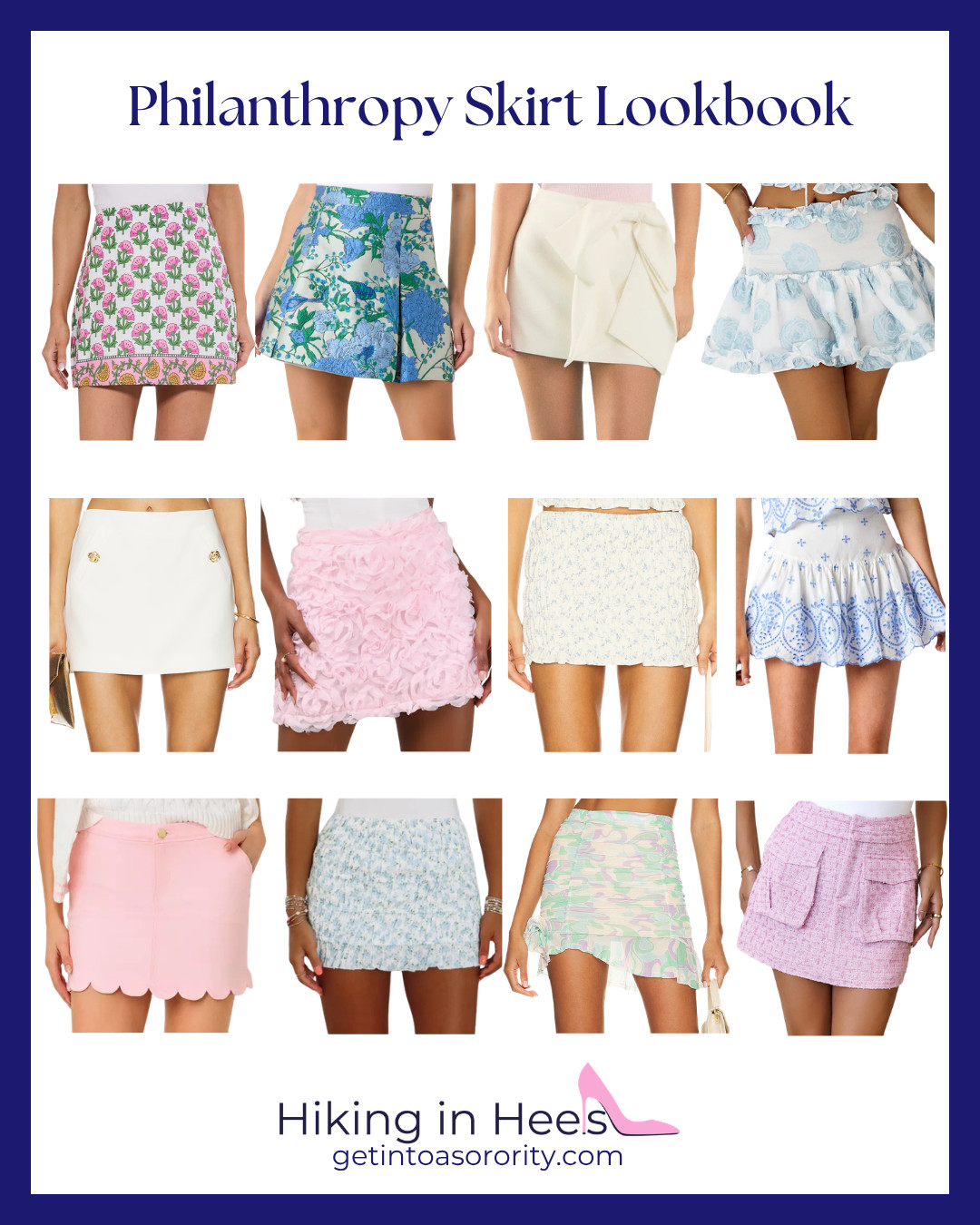 Philanthropy Round Skirts for The Panhellenic T-Shirts!! 💕🎉 

 #LTKgrwm #LTKSeasonal #LTKBeauty