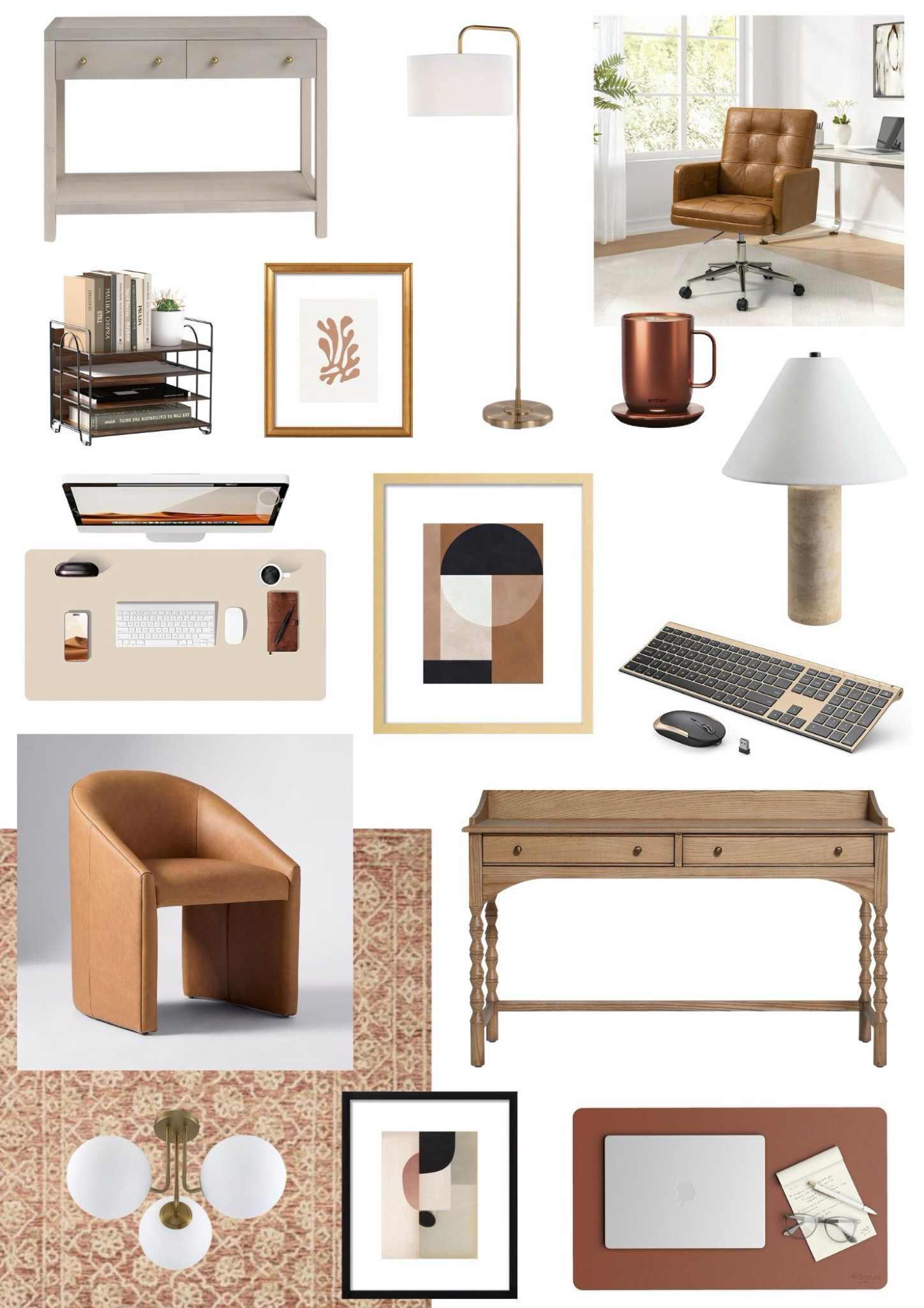 I’m trying out a new design for my weekly mood board—one that shows you everything in the curated 16-piece collection so you can see it all at once! I hope you love it as much as I do 🧡 This week’s mood board is centered on the idea of an eclectic home office with a good mix of traditional AND modern elements. What’s your favorite piece? Mine is the desk!

#LTKFindsUnder100 #LTKHome #LTKFindsUnder50