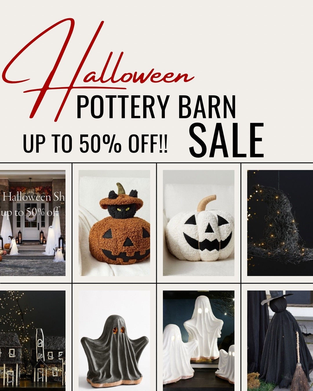 Pottery Barn up to 50% SALE!!


#LTKHome #LTKSeasonal #LTKSaleAlert