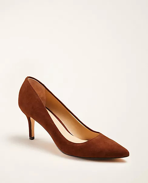 Eryn Suede Pumps | Ann Taylor (US)