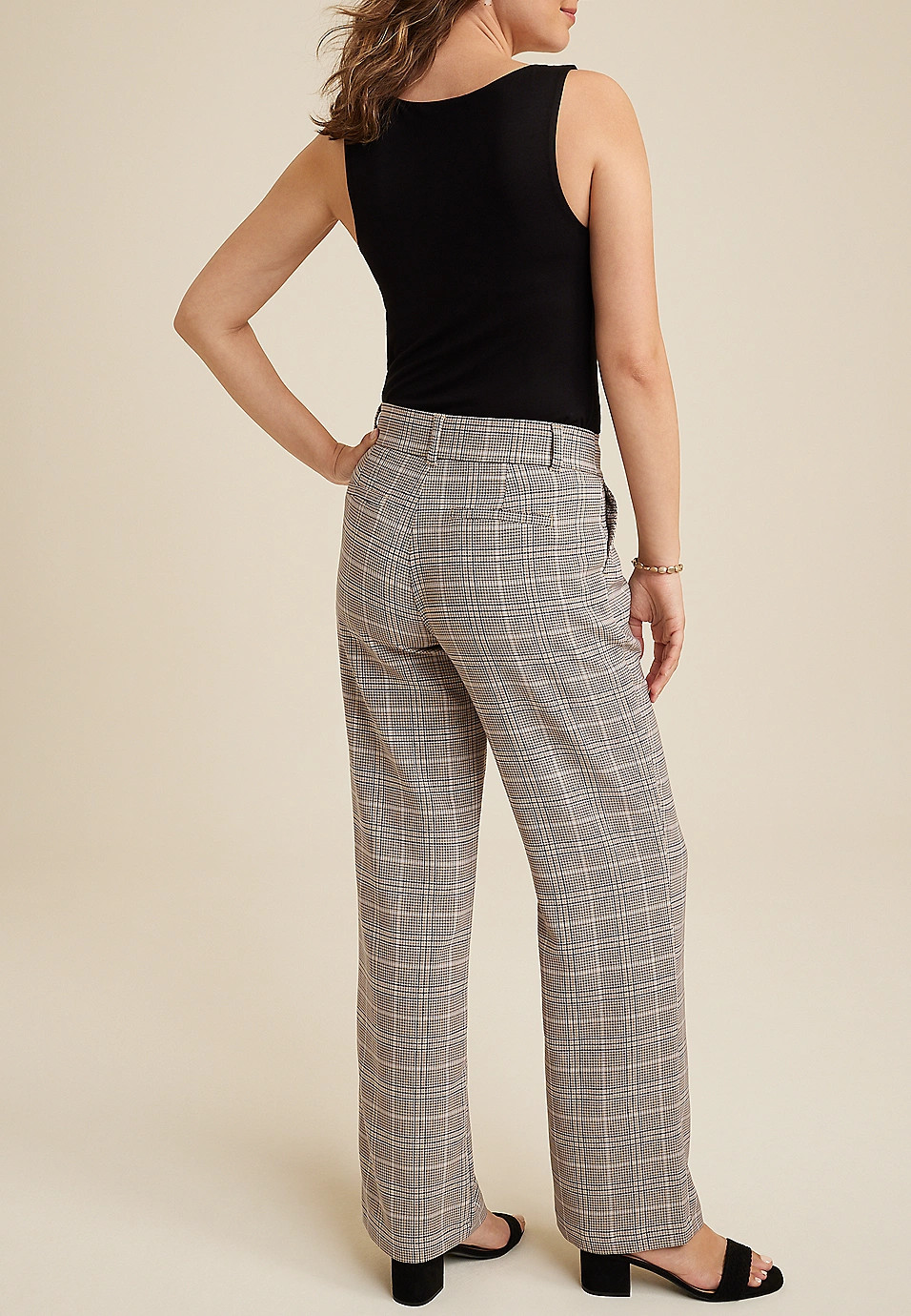 Idealist High Rise Wide Leg Dress Pant | Maurices