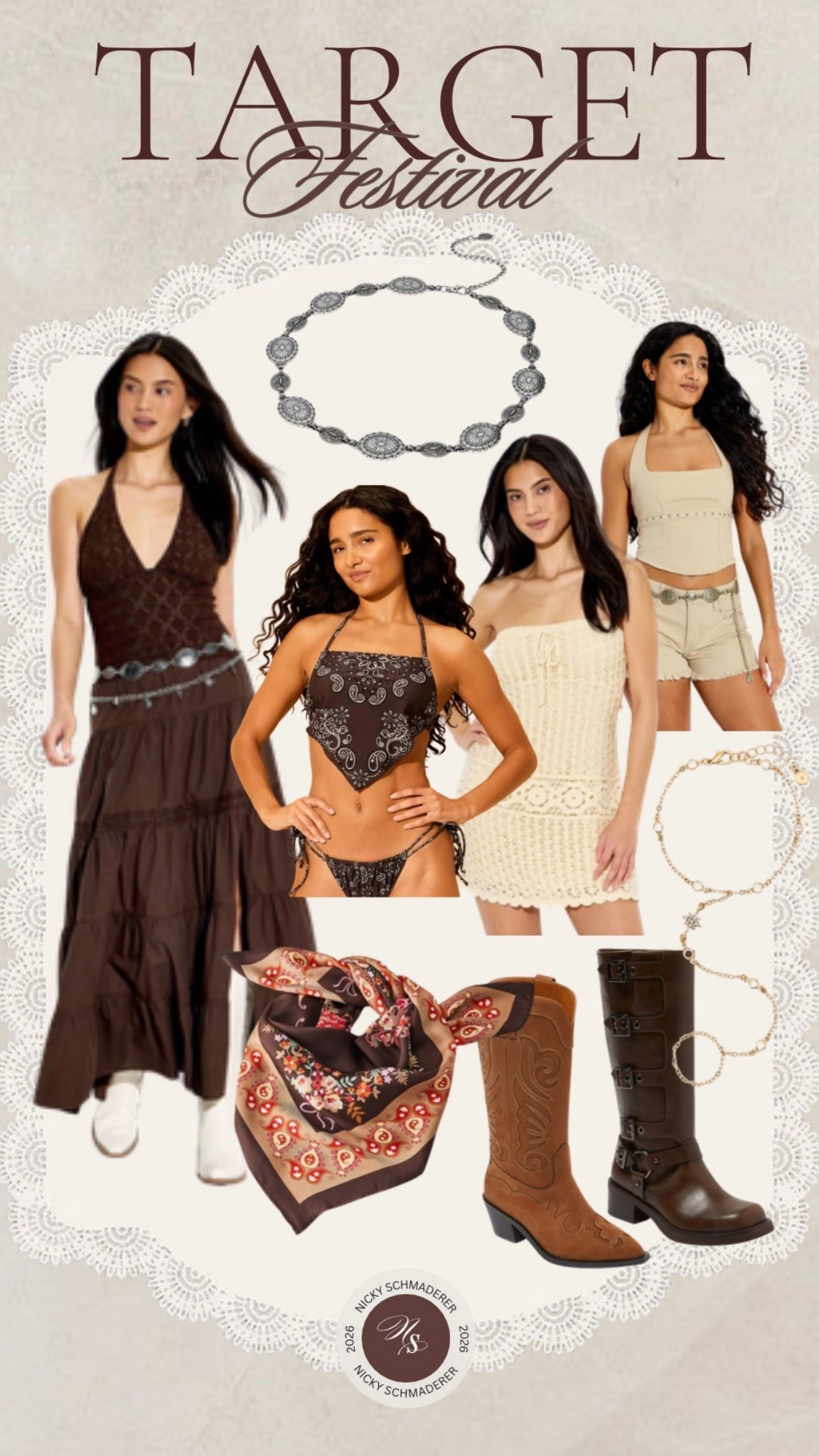 Target festival finds
Western inspired 
Stagecoach 
Coachella 



#LTKootd #LTKSeasonal #LTKFestival