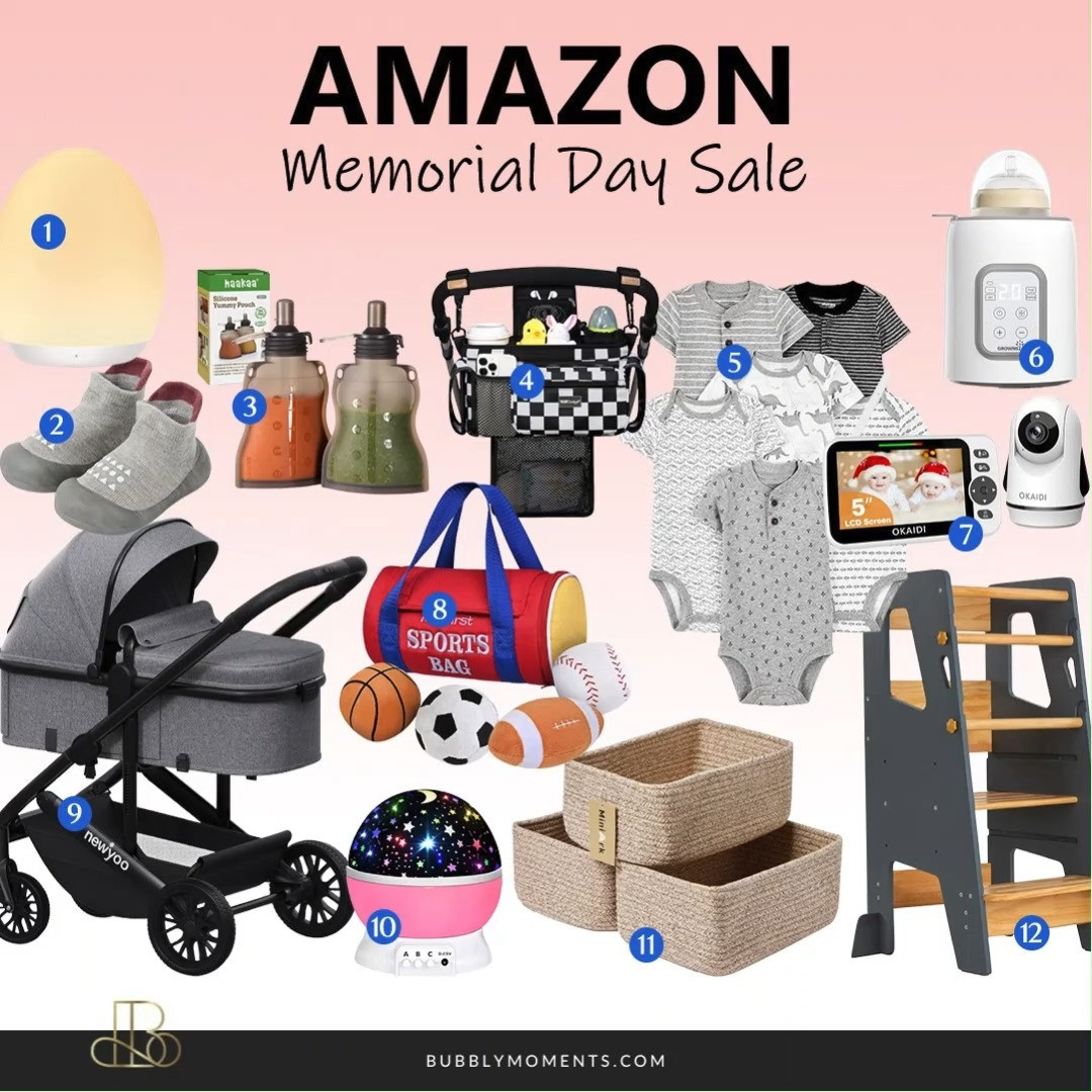 Memorial Day Sale finds for babies are here and I’m obsessed with these cute and useful picks from Amazon 🤍 From baby essentials to adorable everyday finds, these are perfect for parents looking to refresh their baby favorites this season. Loving all the cozy, practical, and trendy items that make parenting a little easier and a lot cuter. If you’re looking for baby must-haves, gift ideas, nursery finds, or everyday essentials, these picks are definitely worth checking out. Save this post for later and browse all my favorite baby finds on my LTK 💕✨
#LTKSaleAlert #LTKBaby #LTKFinds #MemorialDaySale #AmazonFinds #BabyFinds #BabyEssentials #MomLife #AmazonBaby #BabyMustHaves #NewMom #Parenting #AmazonDeals #BabyProducts #MomFavorites #NurseryInspo #BabyStyle #TrendingNow #BabyGear #TikTokMadeMeBuyIt #MomTok #AmazonFavorites #BabyLove #ParentingHacks #BabyStuff #SaleSeason #BabyShowerGift #CuteBabyFinds #SummerBabyFinds 

 