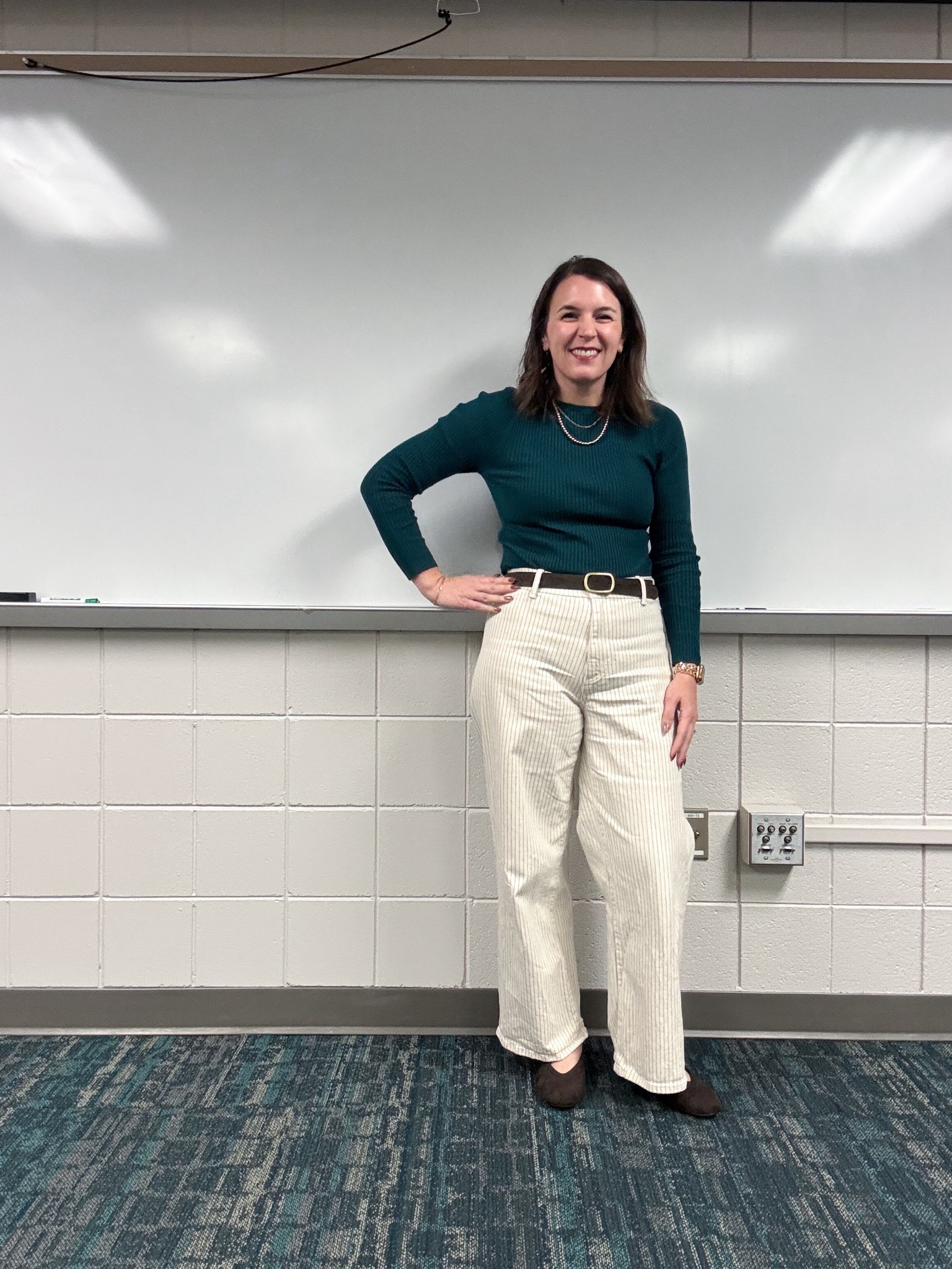 I purchased this top and three different colors because it goes so well with these pants that I have in more than three colors. 

I’m in a medium in the top and a size 10 in the pants   

#LTKFindsUnder50 #LTKStyleTip #LTKFindsUnder100