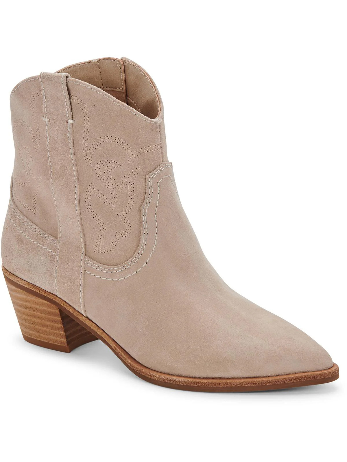 Solow Womens Suede Pointed Toe Cowboy, Western Boots | Shop Simon