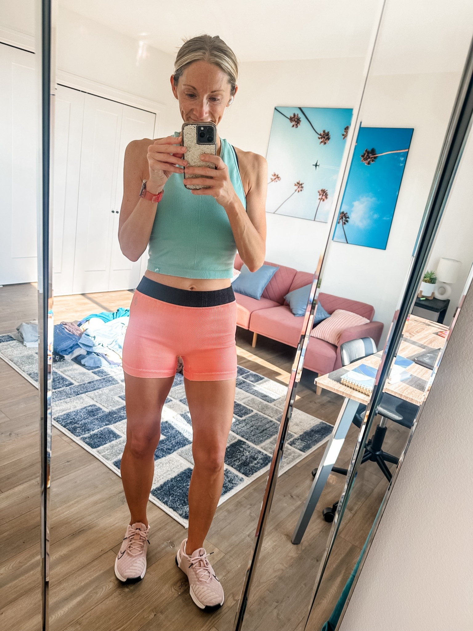 Getting to be hot allll the time here in Iowa, so pulling out the best stuff to keep me comfortable while exercising outside! 

#LTKActive #LTKSummerEdit #LTKOver40