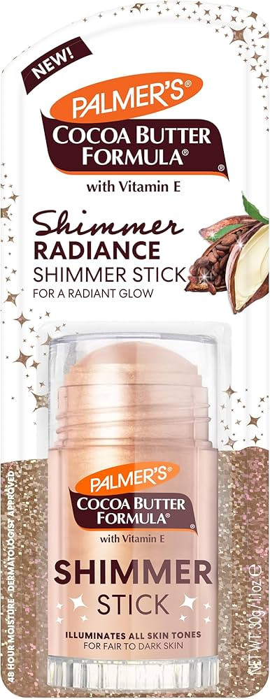 Palmer's Cocoa Butter Formula Body Shimmer Stick with Vitamin E, 1 Oz, Radiant Highlighter Makeup... | Amazon (US)