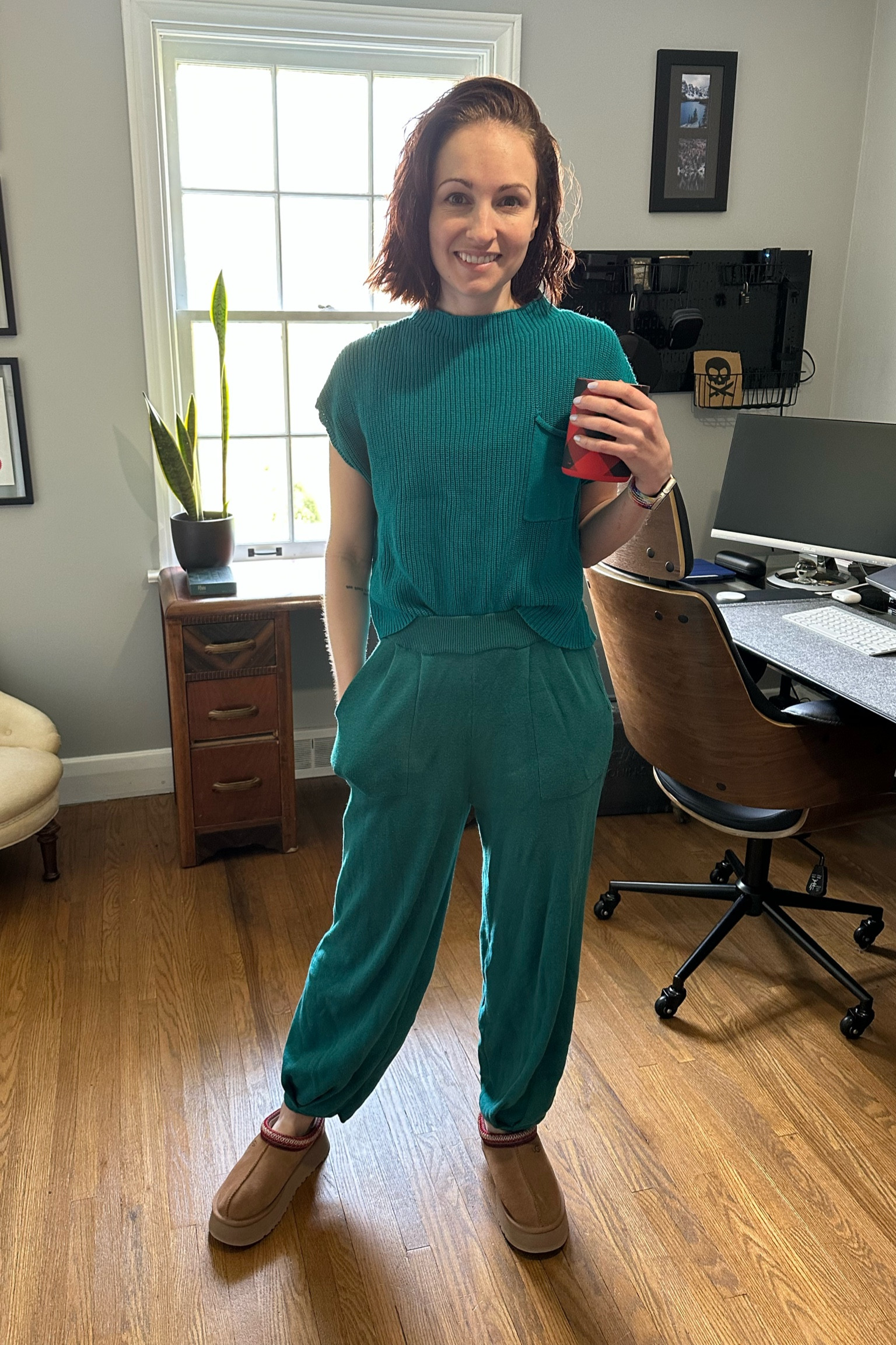 Saturday Afternoon. Spring Outfit 

Size XS. 

Lounge outfit. ootd 

#LTKstyletip #LTKSeasonal