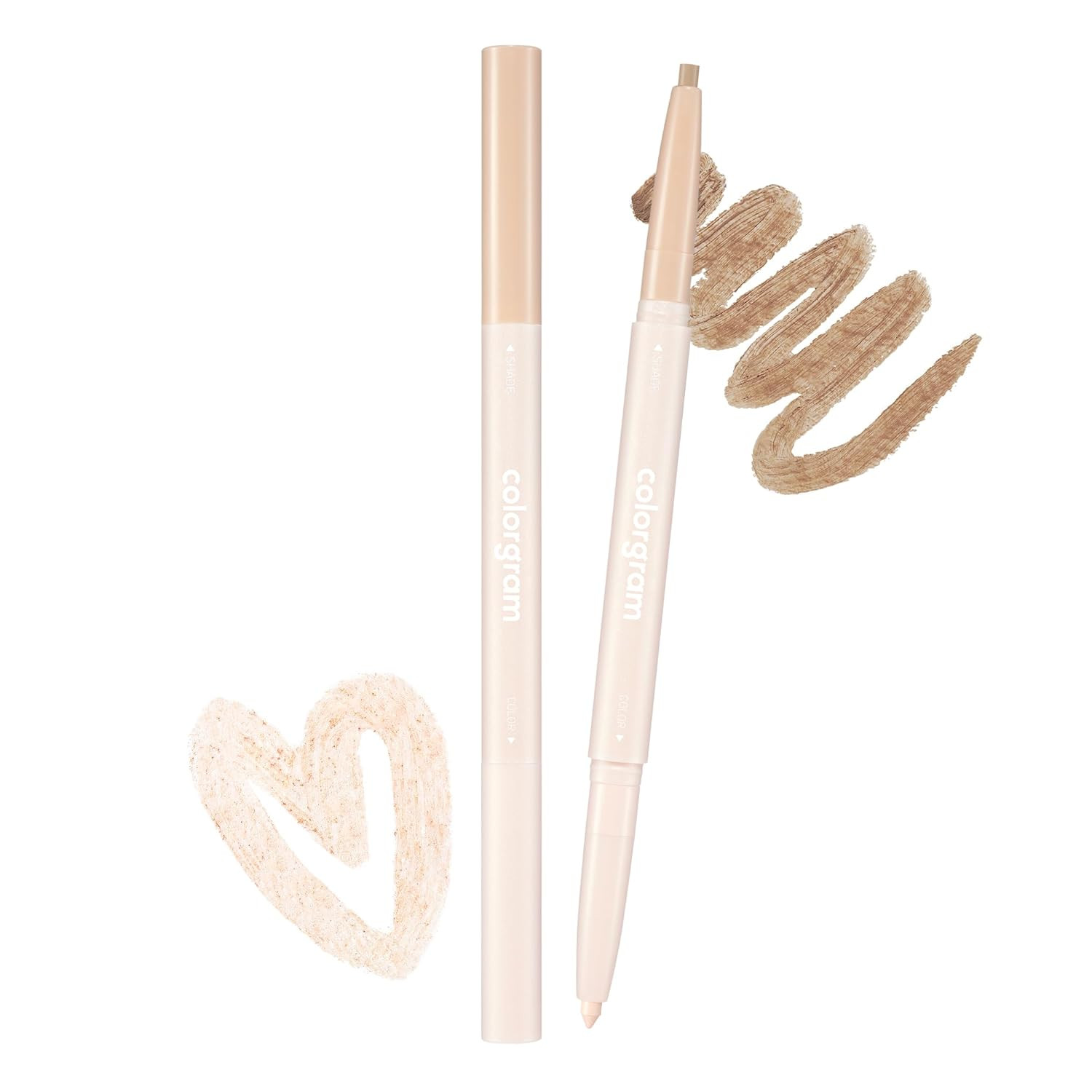 COLORGRAM Under Eye Highlighter Stick 01 Warm Tone | Silky-Smooth Long-Lasting Highlighter & Cont... | Amazon (US)