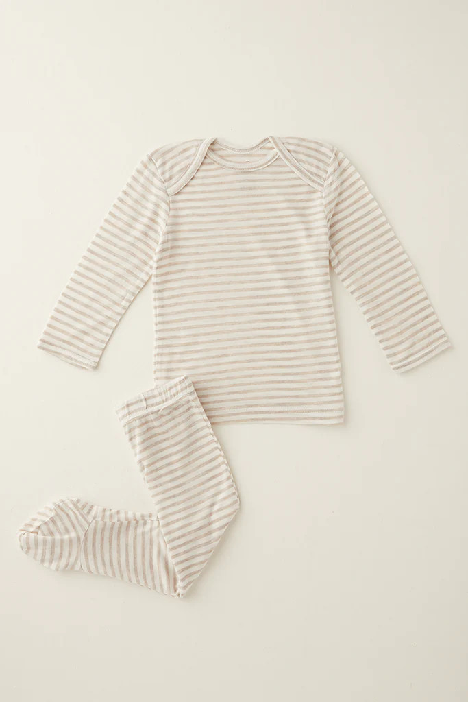 SLEEPER - Driftwood Stripe | Solly Baby