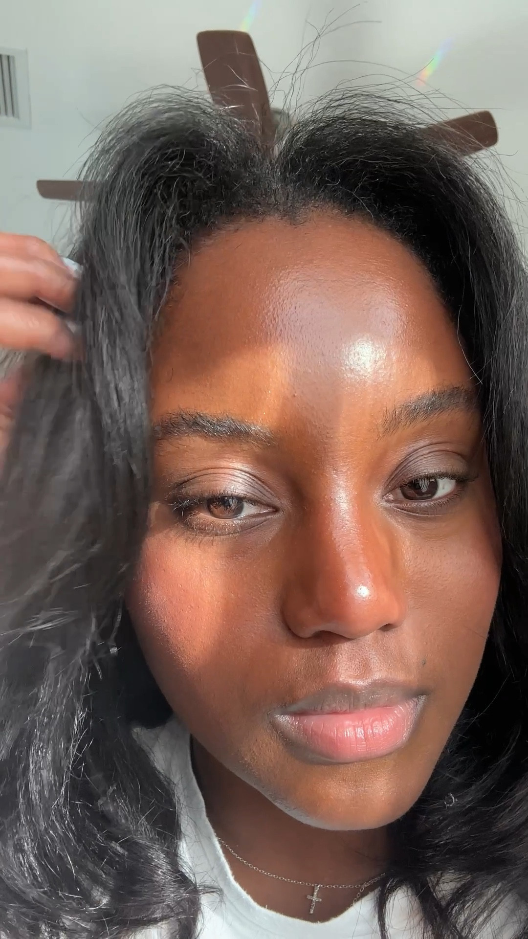 Did my hair today with the best products from @Amika @Sephora 💙
I love the hydro-rush and Kure lines on my hair! 

#LTKgrwm #LTKBeauty