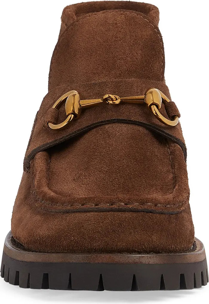 Gucci Sylke Horsebit Chukka Loafer (Women) | Nordstrom | Nordstrom