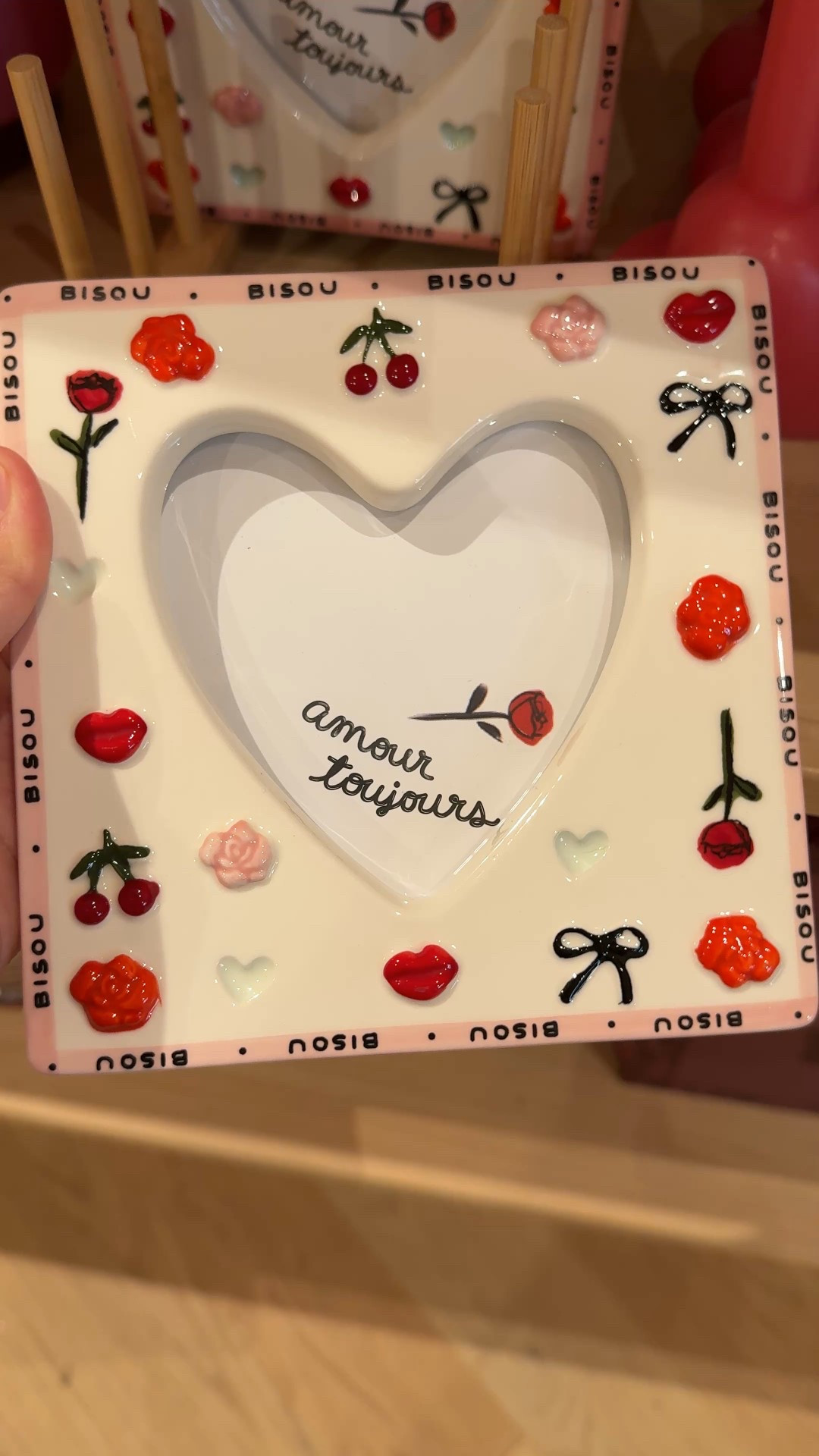 Sweet Valentine’s vibes! 😍 The Amour Ceramic Heart Picture Frame from Anthropologie is the cutest way to add a touch of love to your space. ❤️ Crafted from high-quality stoneware, it makes a charming display for your favorite photo or a thoughtful Galentine’s gift. I’ve linked this along with other adorable Valentine’s décor finds to style your home for the season! 💌 #Anthropologie #ValentinesDecor #GalentinesDay 

#LTKFindsUnder50 #LTKSeasonal #LTKHome