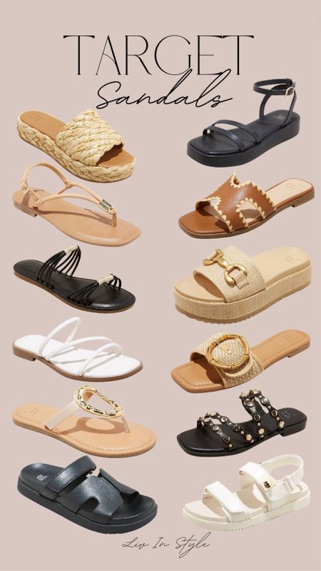 Target sandals are 20% off this week making many of these under $20!!! Stock up before they sell out!

#LTKShoeCrush #LTKSaleAlert #LTKSummerSales