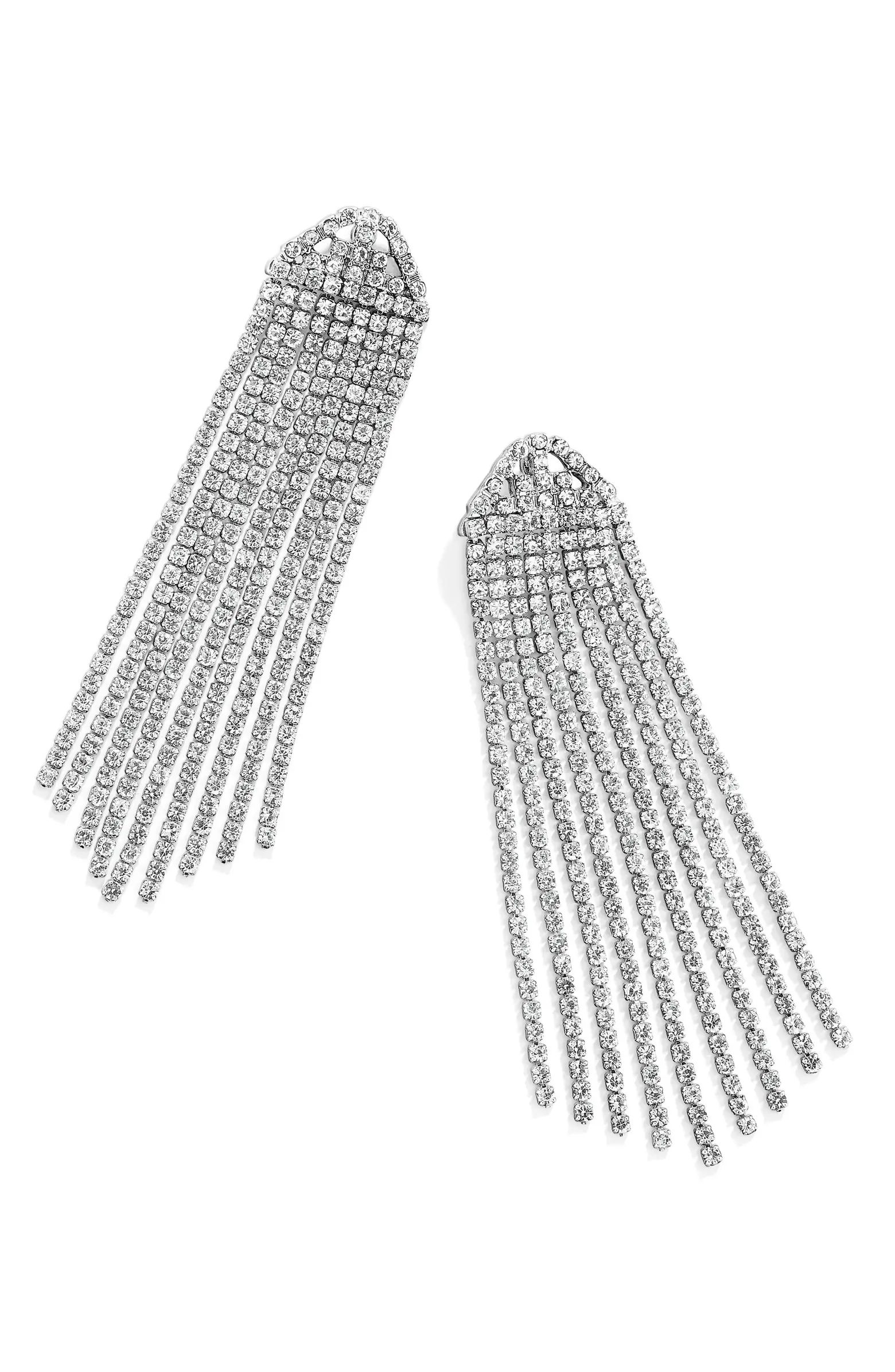 Deirdre Crystal Fringe Drop Earrings | Nordstrom