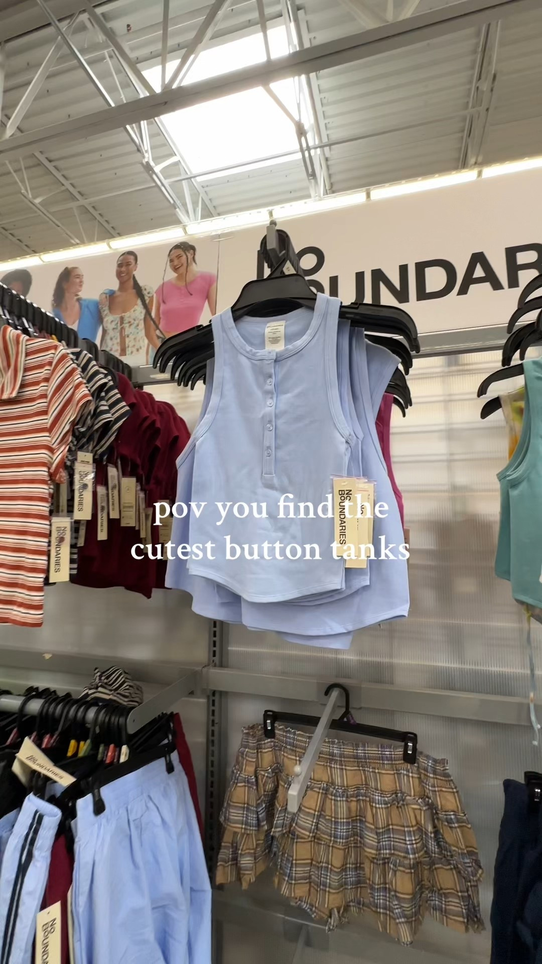 The cutest button up tanks from walmart!! 

#LTKStyleTip #LTKTravel #LTKFindsUnder50