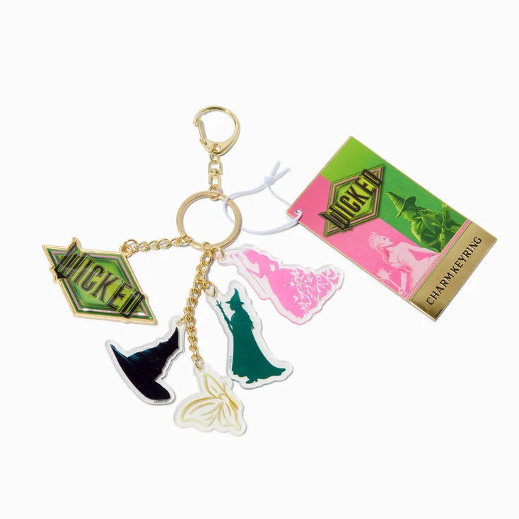 Wicked™ Claire's Exclusive Multi Charm Keychain | Claire's (UK)