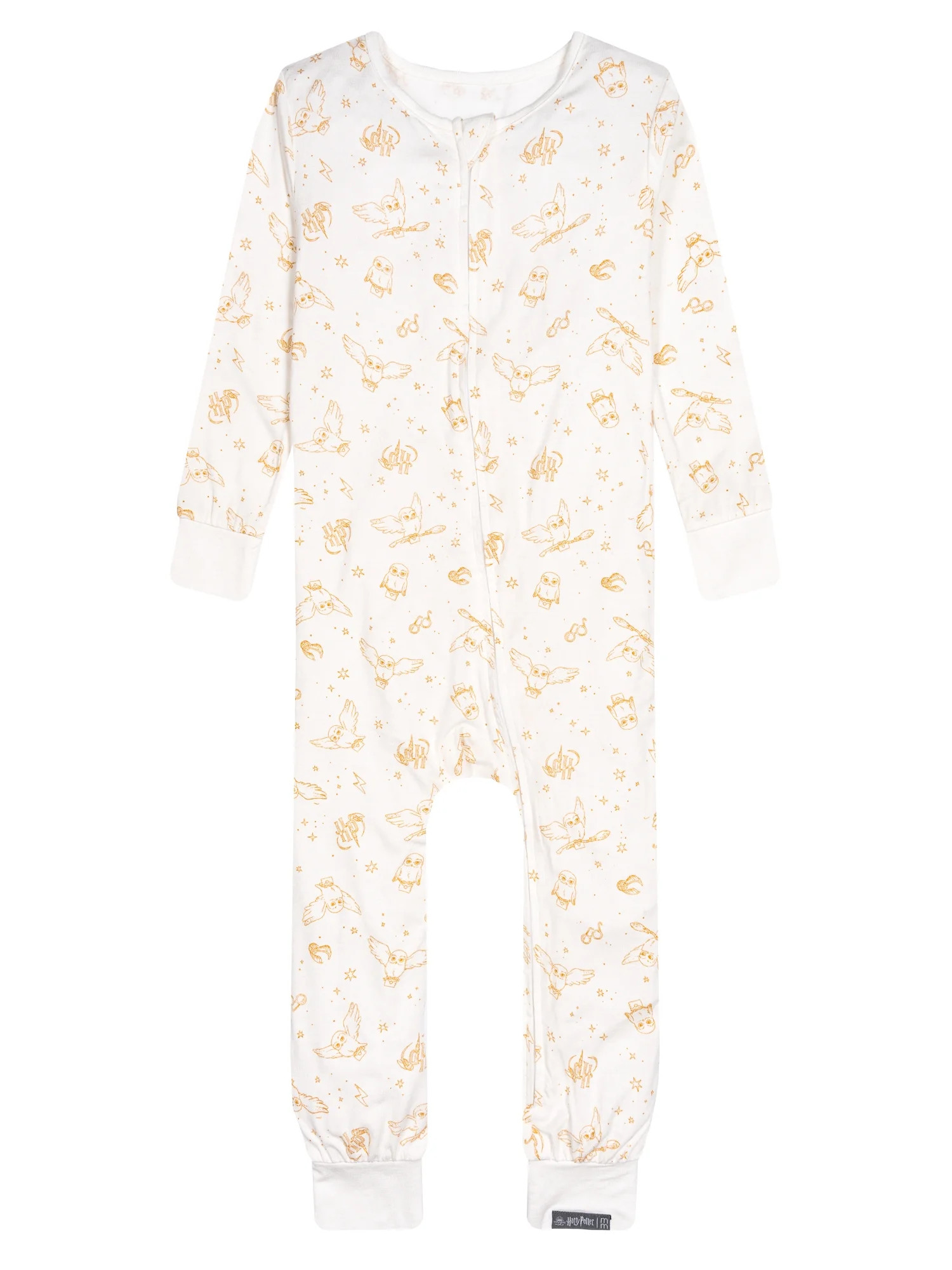 Modern Moments x Harry Potter Toddler Neutral One-Piece Pajama, Sizes 12M-5T | Walmart (US)