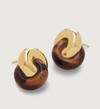 Click for more info about Kate Young Gemstone Link Stud Earrings