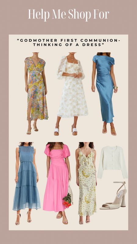 MIDI length dresses under $100 for godmother duties 🌸
—


#LTKfindsunder100 #LTKstyletip