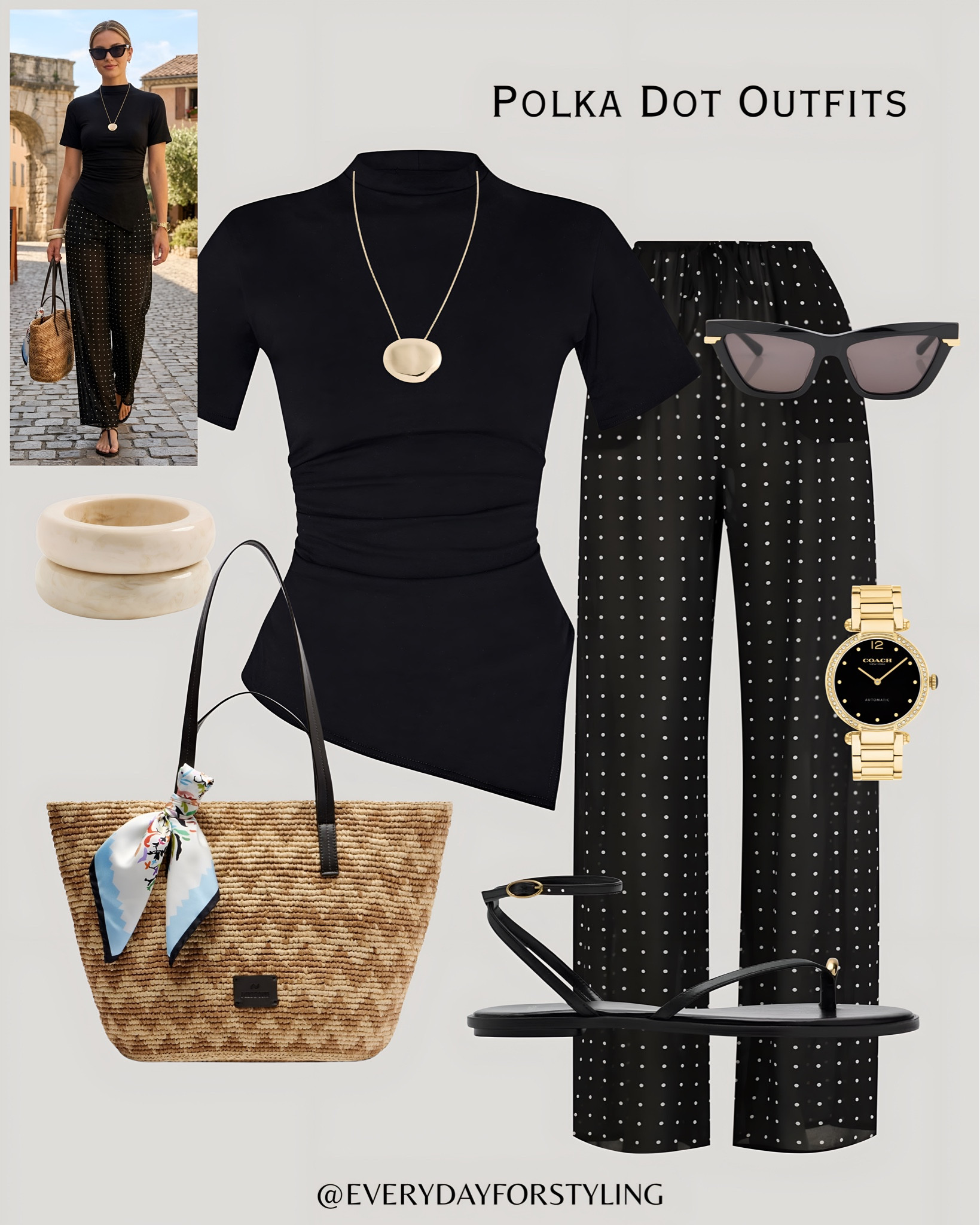 Minimal black + polka dots = effortless rich-girl energy 🖤

polka dot outfits, classy summer outfits, old money aesthetic, elegant outfit ideas, Parisian style outfits, quiet luxury fashion, monochrome outfit inspo, chic vacation outfits, rich girl style, European summer fashion, black and white outfits, feminine classy style, timeless fashion pieces, elevated basics outfit, stylish summer looks, trendy polka dots, effortless chic outfits, minimal luxury style, sophisticated outfit inspo, fashion girl aestheti, everydayforstyling 

#PolkaDotStyle, #QuietLuxuryFashion, #EuropeanSummerStyle, #ChicOutfitIdeas, #OldMoneyWardrobe  

#LTKTravel #LTKSeasonal #LTKootd