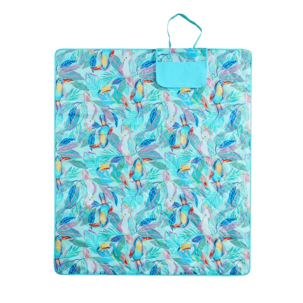 Mainstays Oversized Waterproof Outdoor Blanket, 60x70, Sea Shell Pink - Walmart.com | Walmart (US)