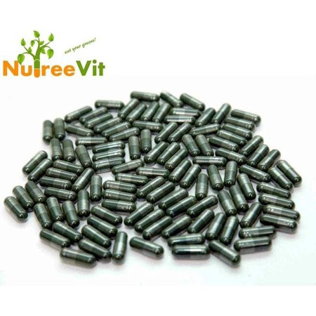 PURE ORGANIC SPIRULINA + CHLORELLA + WHEATGRASS EXTRACT CAPSULES (500mg) | Walmart (US)