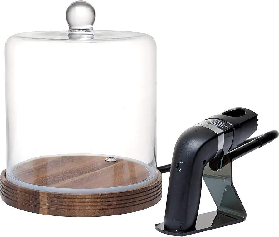 Crafthouse by Fortessa Classic Glass Smoke Cloche for Cocktails/Charcuterie/Drinks/Food with Hand... | Amazon (US)