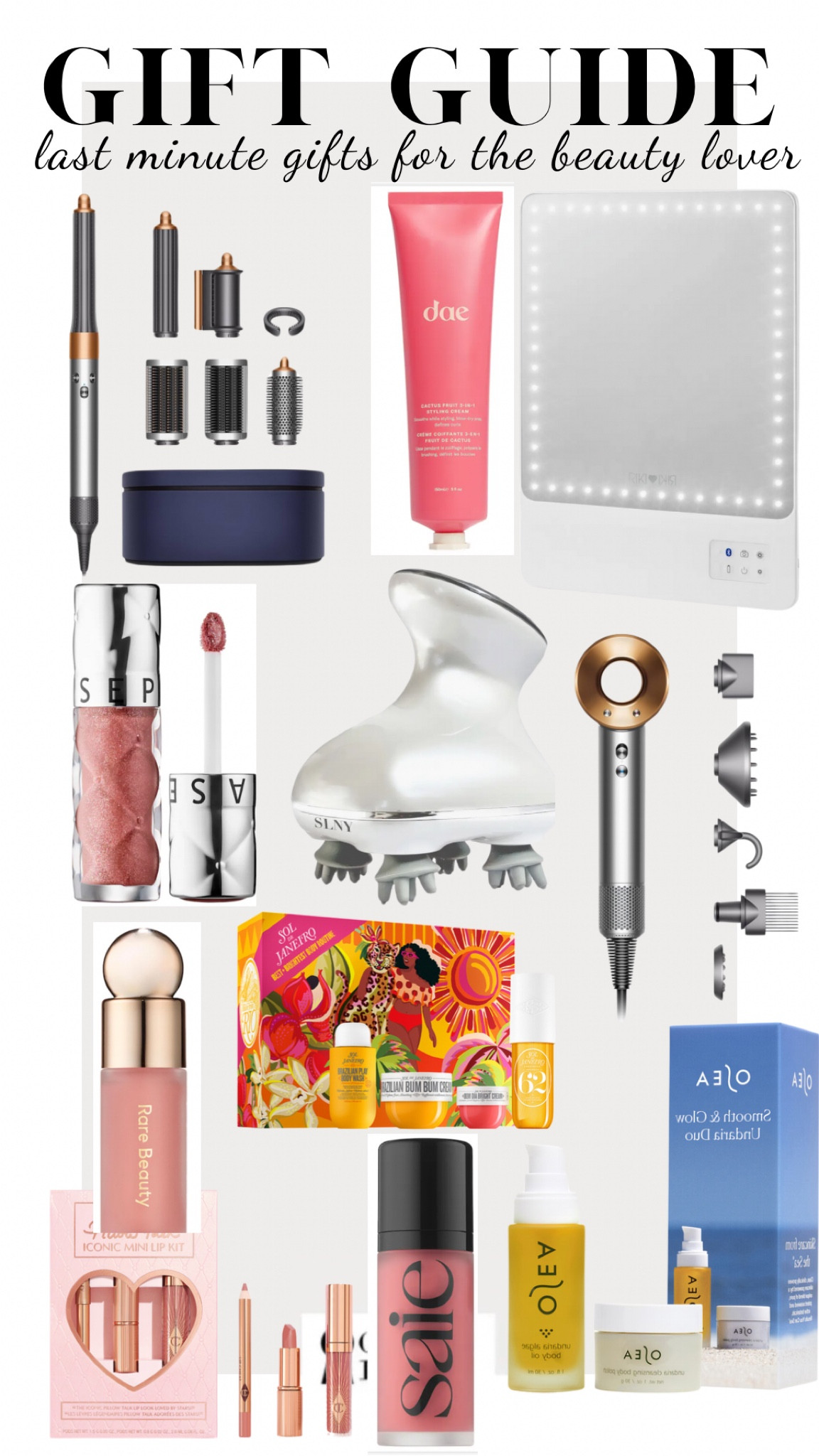 Gift guide for the beauty lover 

#LTKGiftGuide #LTKBeauty #LTKHoliday