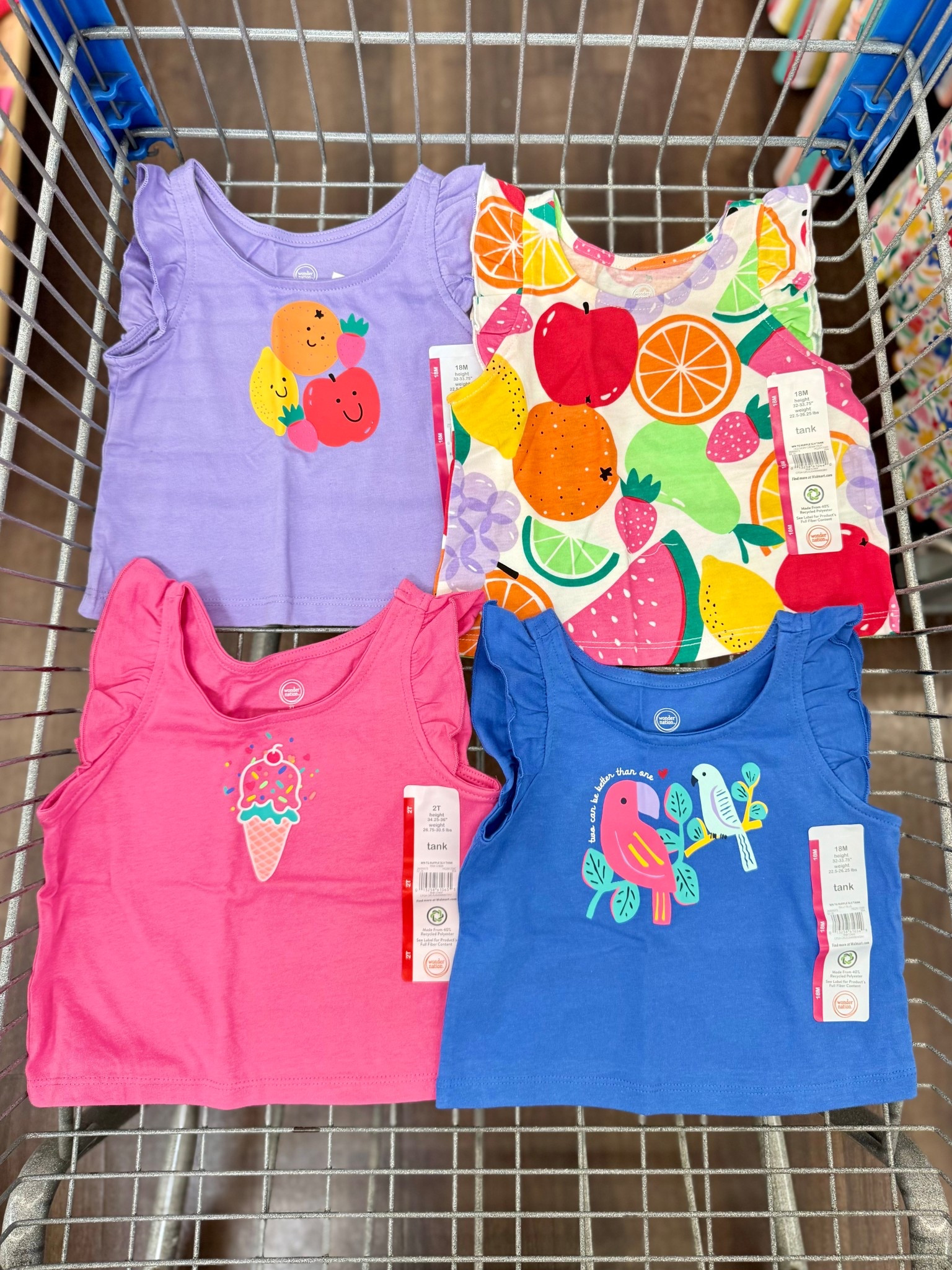 NEW! Little girls’ ruffle sleeve summer tops 🥹😍 only $5 a piece! Perfect for the summer 🏝️🫶
-
#walmart #walmartfind #walmartmom #girlfashion #girlstyle #springclothing #kidsfashion #kidstyle #girlmom #toddlergirlfashion #toddlergirlstyle